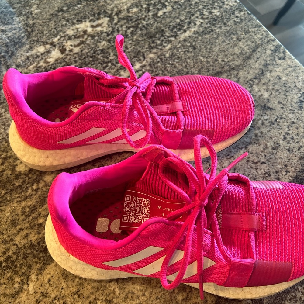 Hot Pink Adidas Boost